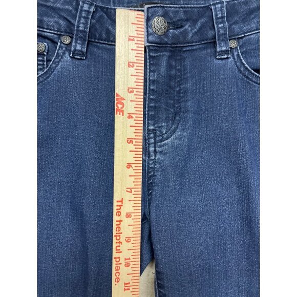 Prana Denim Blue Jeans Skinny Pants Women's Size 6 Short - Picture 5 of 8